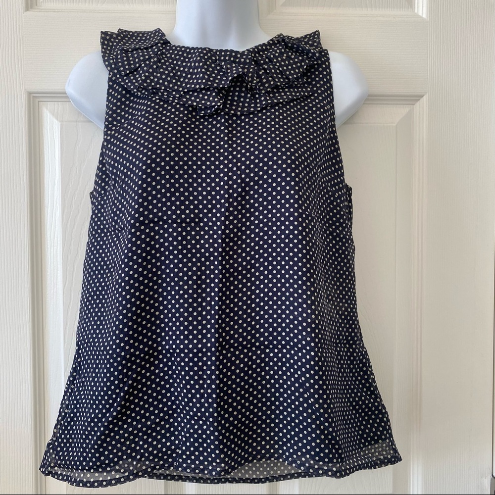 I Crew Sleeveless Blouse